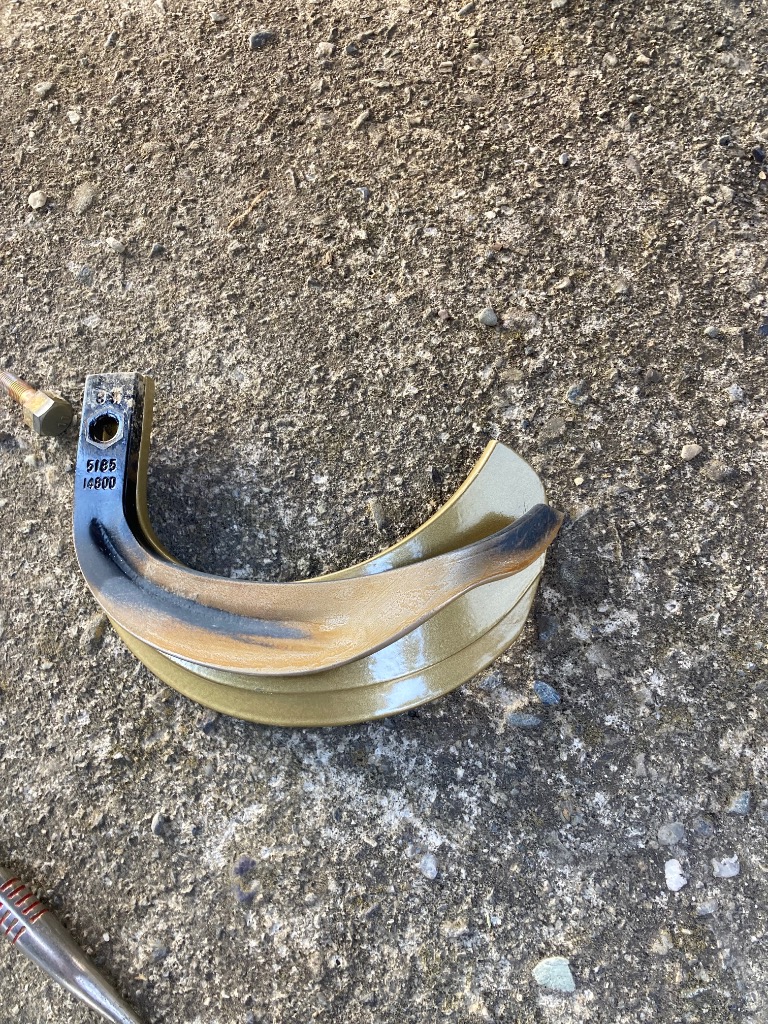 東亜重工 ゴールド爪(偏心爪強力タイプ) セット ヤンマー 62-124GK 44本組 東亜重工製 ヤンマー トラクター用 スーパーゴールド爪セット