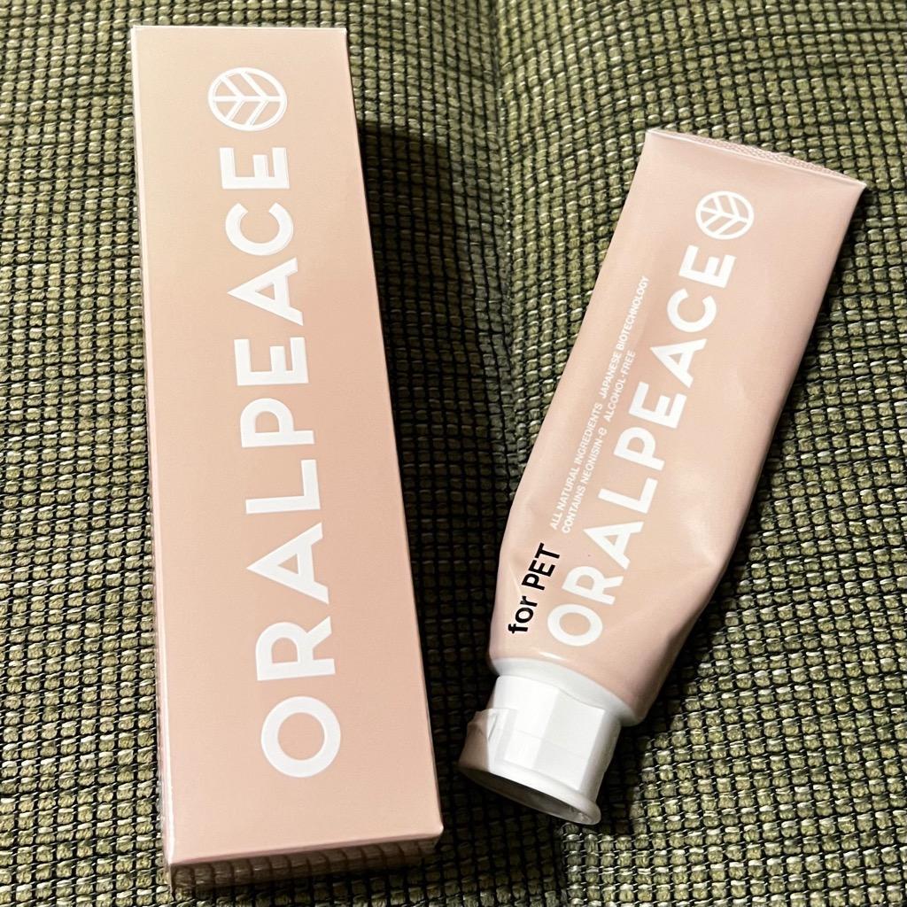 オーラルピース フォーペット ジェル(80g) 5本　ペット用　歯磨き粉　犬　猫 ORALPEACE オーラルピース フォーペット（犬猫の歯磨きジェル）80g