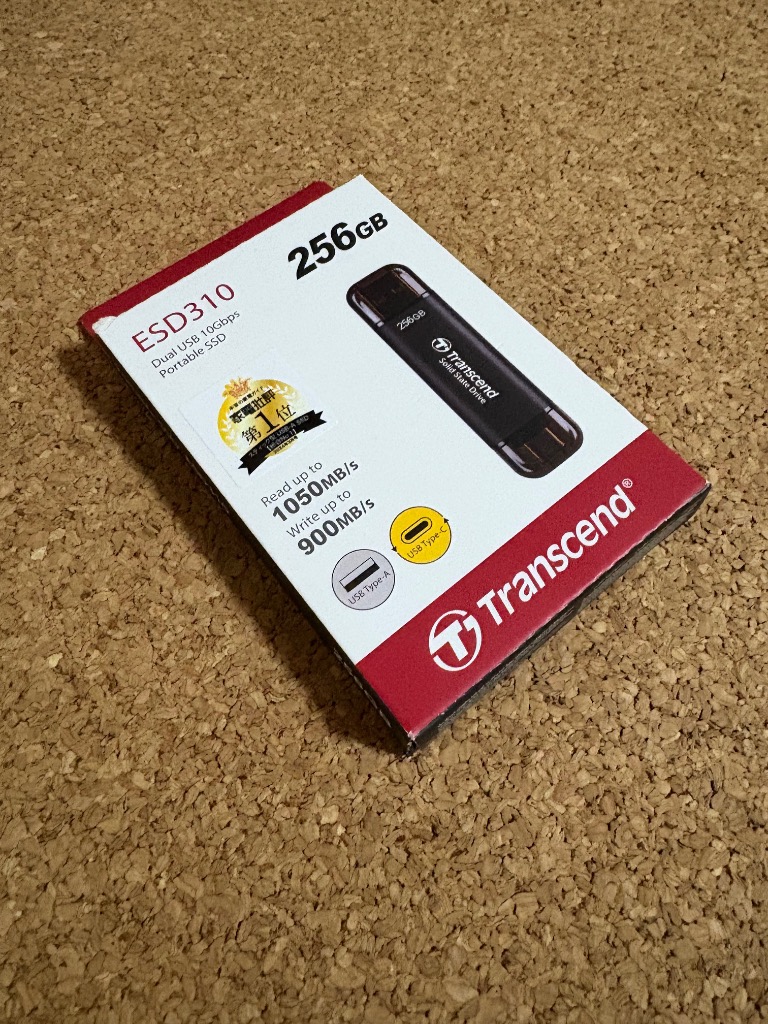 SANWA SUPPLY Transcend ESD310C ポータブルSSD 256GB
