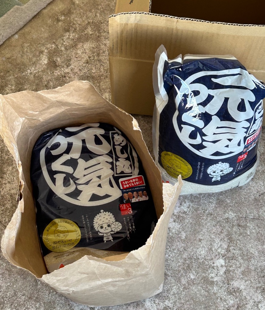 元気つくし 金のめし丸マーク付 福岡県産 10kg(5kg×2) 精米 令和