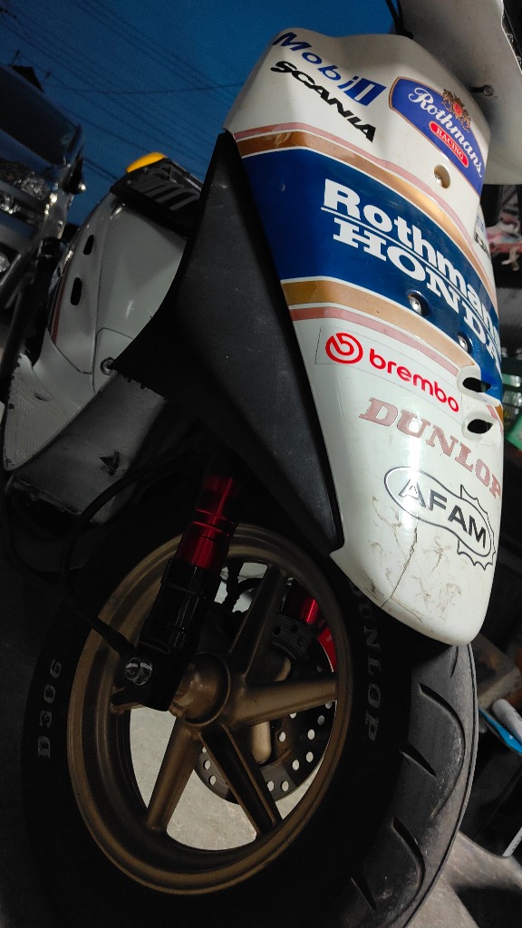 ライブディオ ZX 18 28 35 34 フロントフォーク ショート A116 Amazon