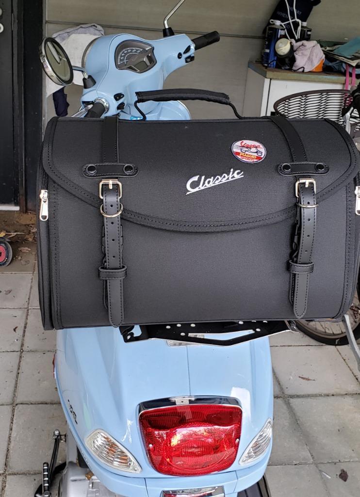 ベスパ Vespa ベスパ クラシックバッグ【ブラック】【ラージ ベスパ Vespa ベスパ クラシックバッグ【ブラック】【ラージ