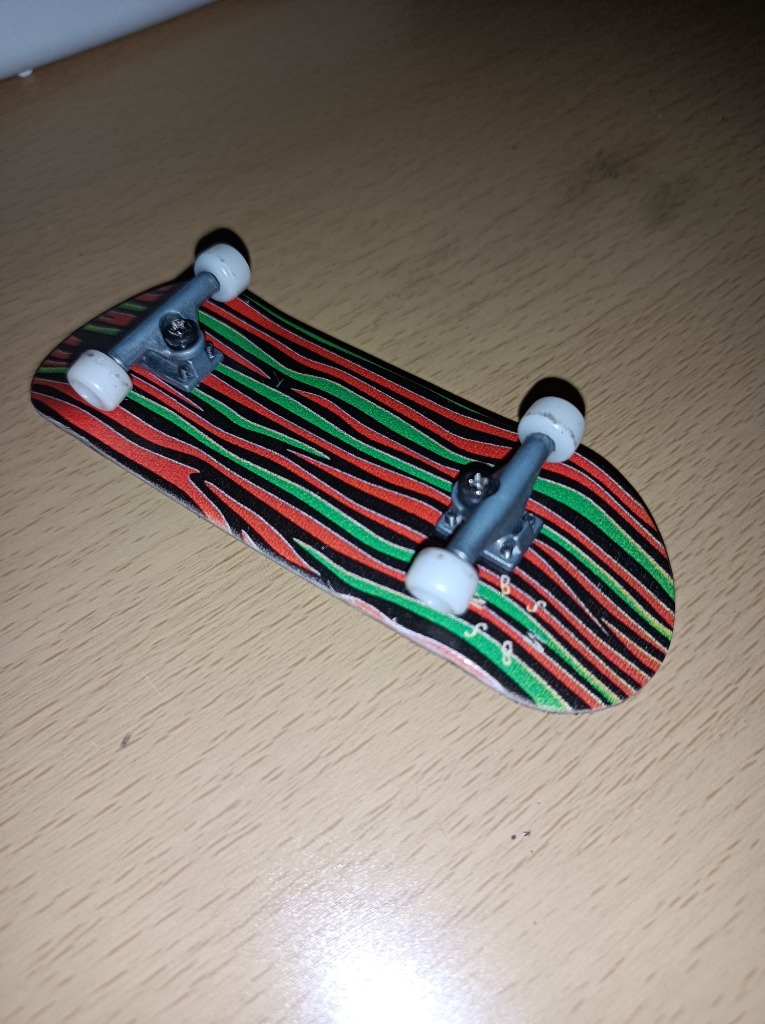 ☆外観B品☆ TRIBEトライブ 34mm 指スケ デッキ : SECOND SK8