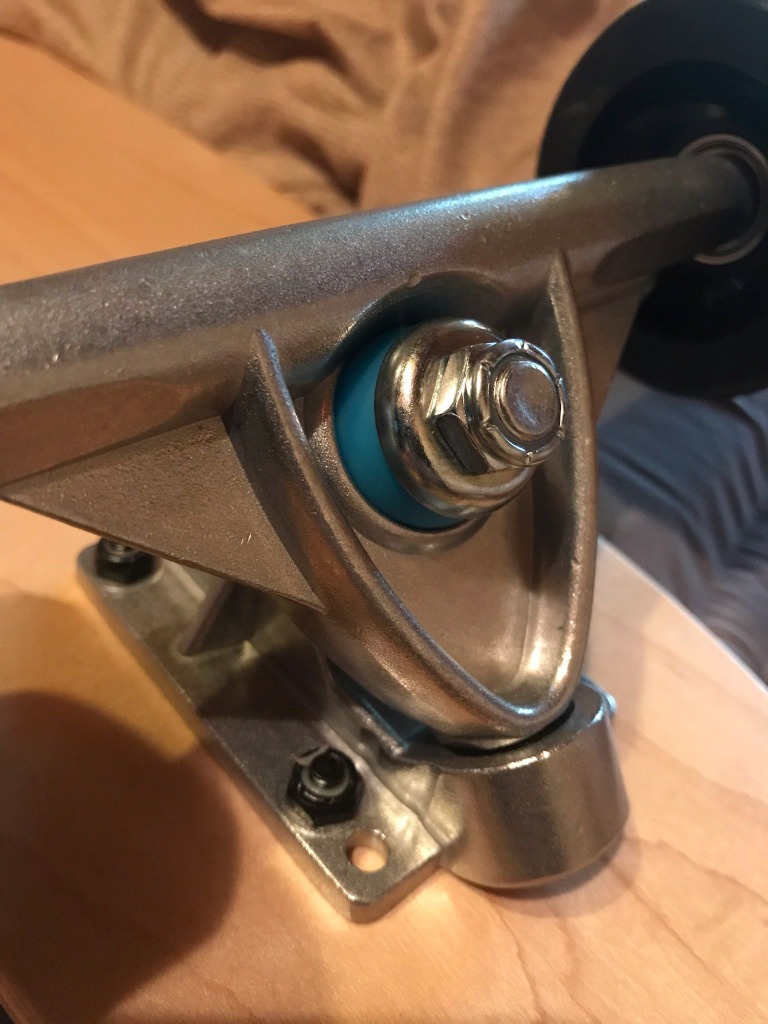 BASICRIDE 150mm 銀 リバースキングピン ハンガー幅6.0インチ(約