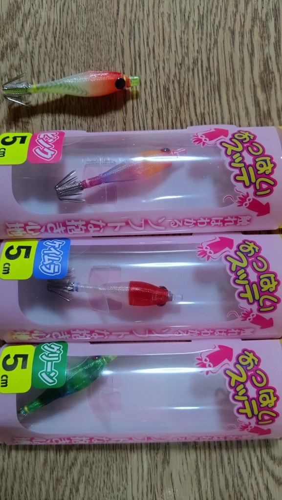 ヤマシタ おっぱいスッテ 5‐1 UV P1 ピンク／虹 : 釣具屋