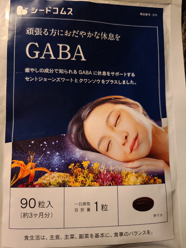 クーポンで333円 サプリ サプリメントGABA ギャバ 約1ヵ月分