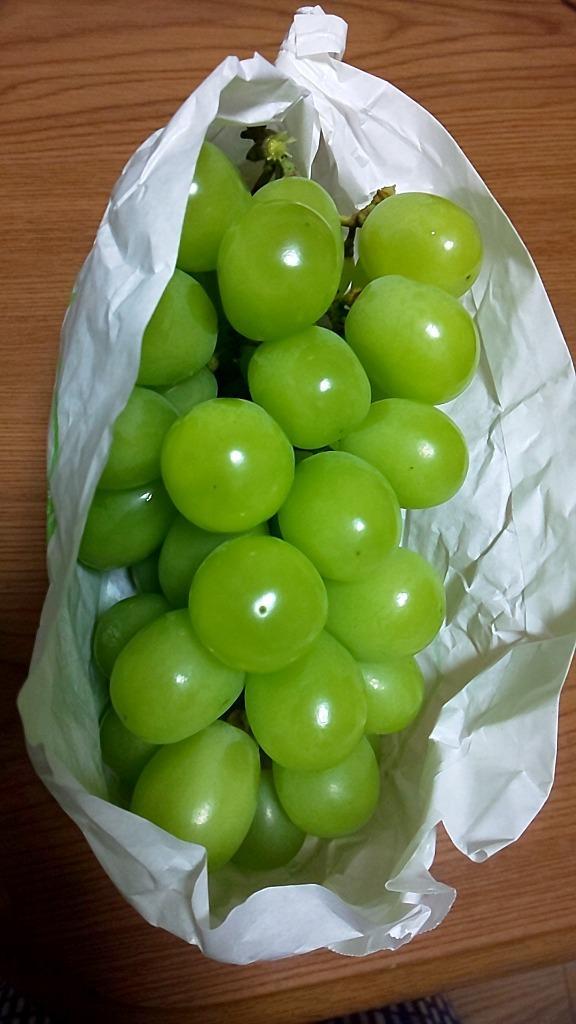 ぶどう 山梨産 大特価 シャインマスカット 2房 (約1.2kg) 大房
