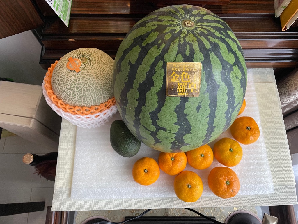 すいか 金色羅皇 1玉 熊本産 らおう 送料無料 食品 : 食みらい