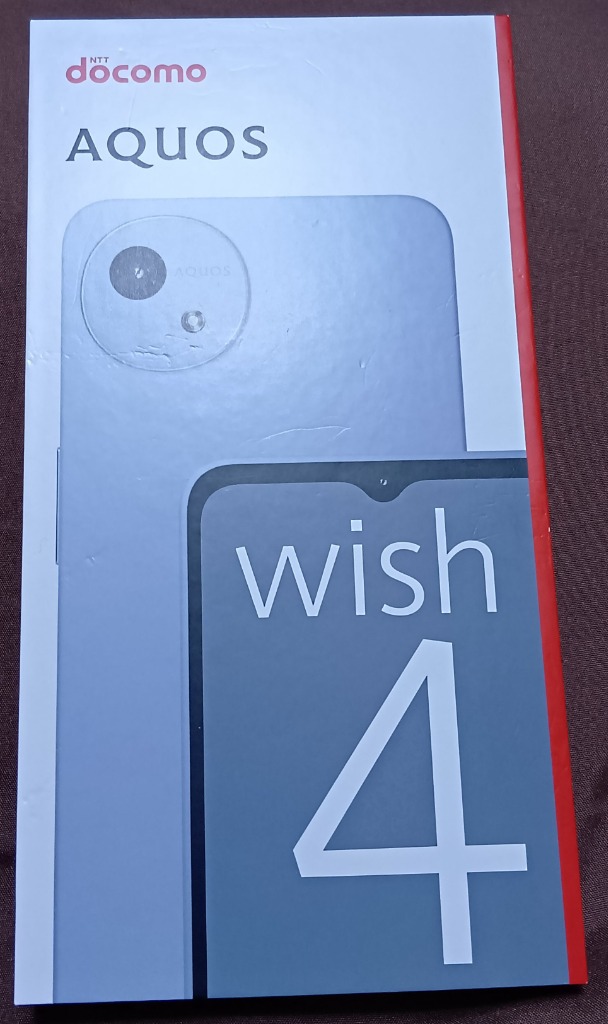 AQUOS wish セイモバイル☆国内SIMフリー docomo wish4 SH-52E