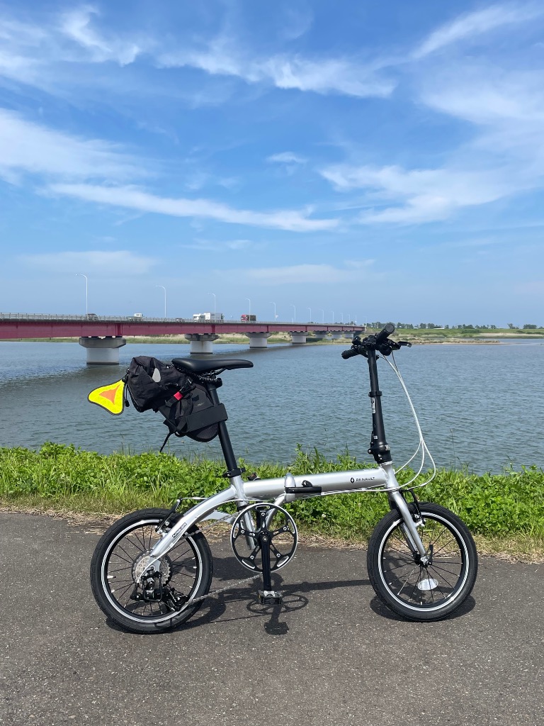 RENAULT PLATINUM LIGHT8 折り畳み自転車 シルバー 16インチ
