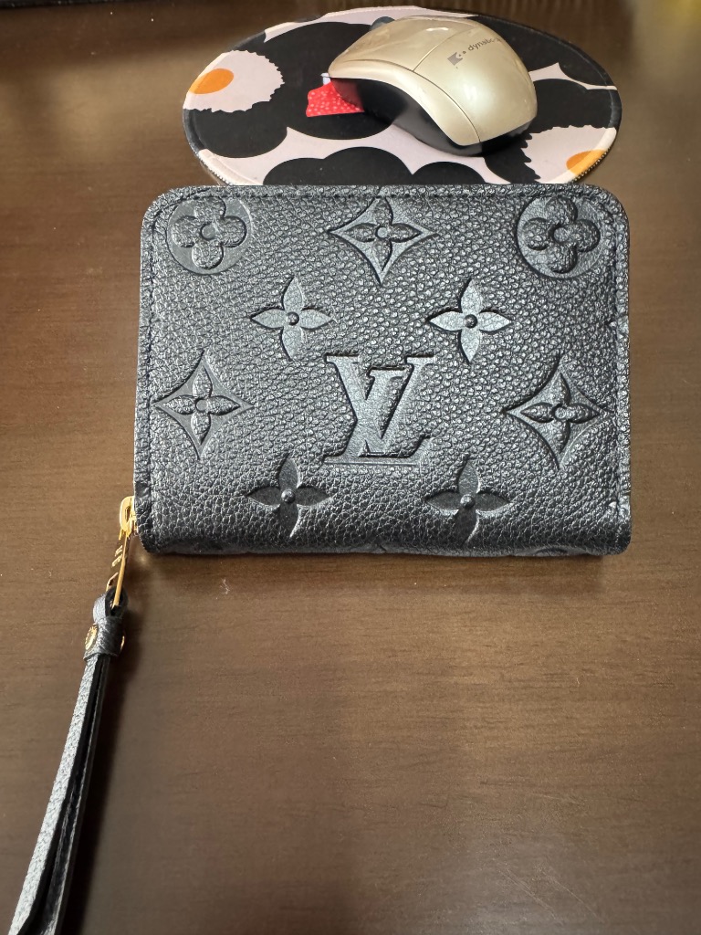 ルイヴィトン　コインケース　ジッピーコインパース　アンプラント　ノワール LOUIS VUITTON ルイヴィトン コインケース アンプラント
