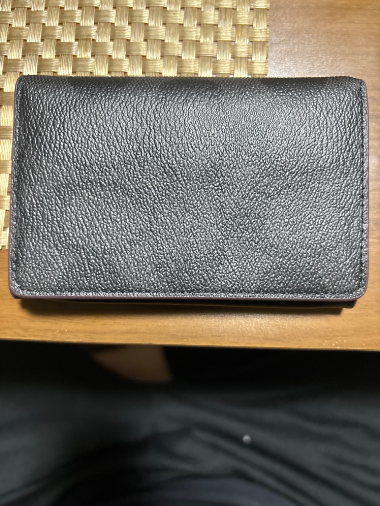 ラスト1点♡COACH コーチ 名刺入れ ブラック ゴールドロゴ エッセンシャル ビジネス カード ケース | コーチ(COACH