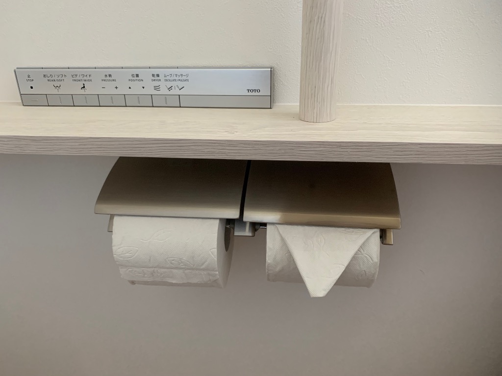 KAWAJUN ダブルペーパーホルダー SC-60M-XN | おしゃれ 高級感 2連