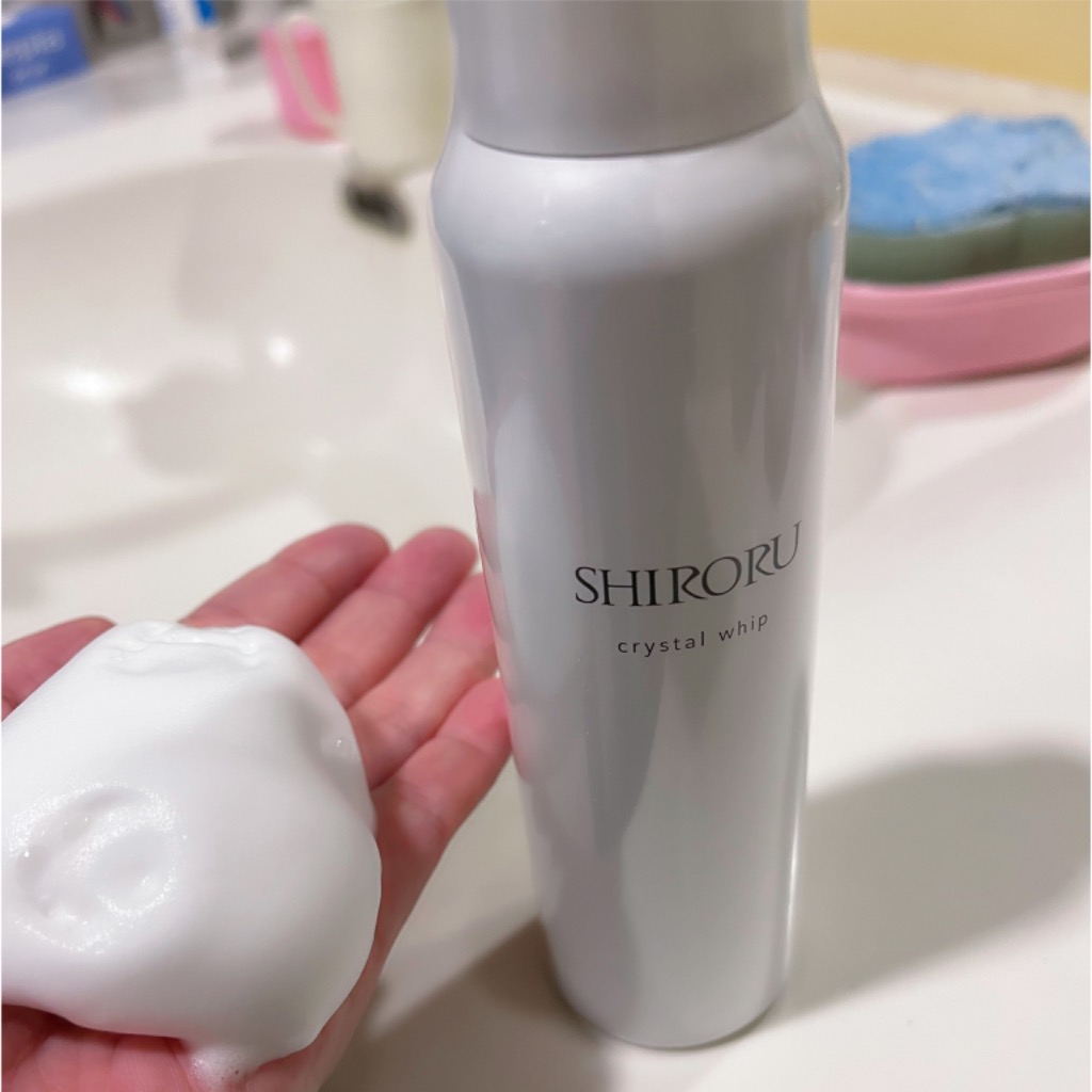 SHIRORU シロル クリスタルホイップ(炭酸 泡洗顔 / 炭酸洗顔 / 炭酸泡 
