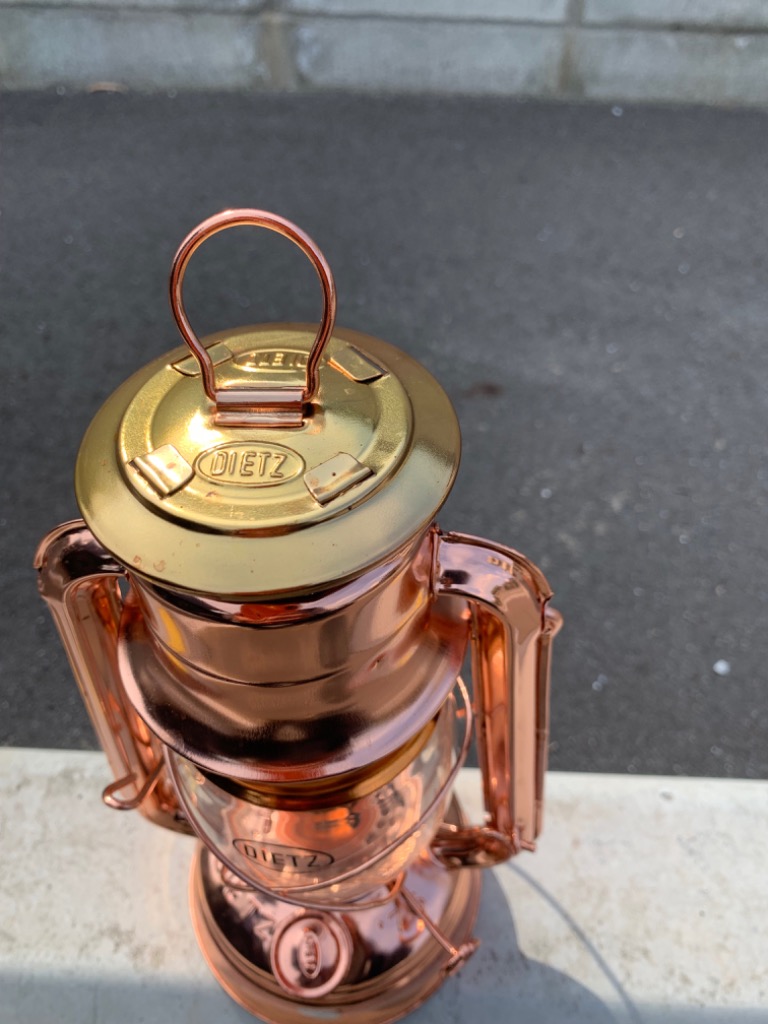 限定　未使用 DIETZ デイツ ハリケーンランタン D76ローズゴールド DIETZ デイツ ハリケーンランタン #D76（No.76）THE ORIGINAL