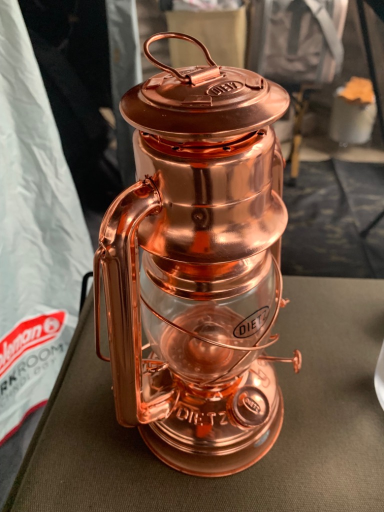 限定　未使用 DIETZ デイツ ハリケーンランタン D76ローズゴールド DIETZ デイツ ハリケーンランタン #D76（No.76）THE ORIGINAL
