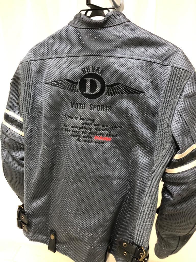 DUHAN ライダース バイクジャケット メッシュ 超美品 バイクジャケット DUHAN ジャケット L メッシュジャケット