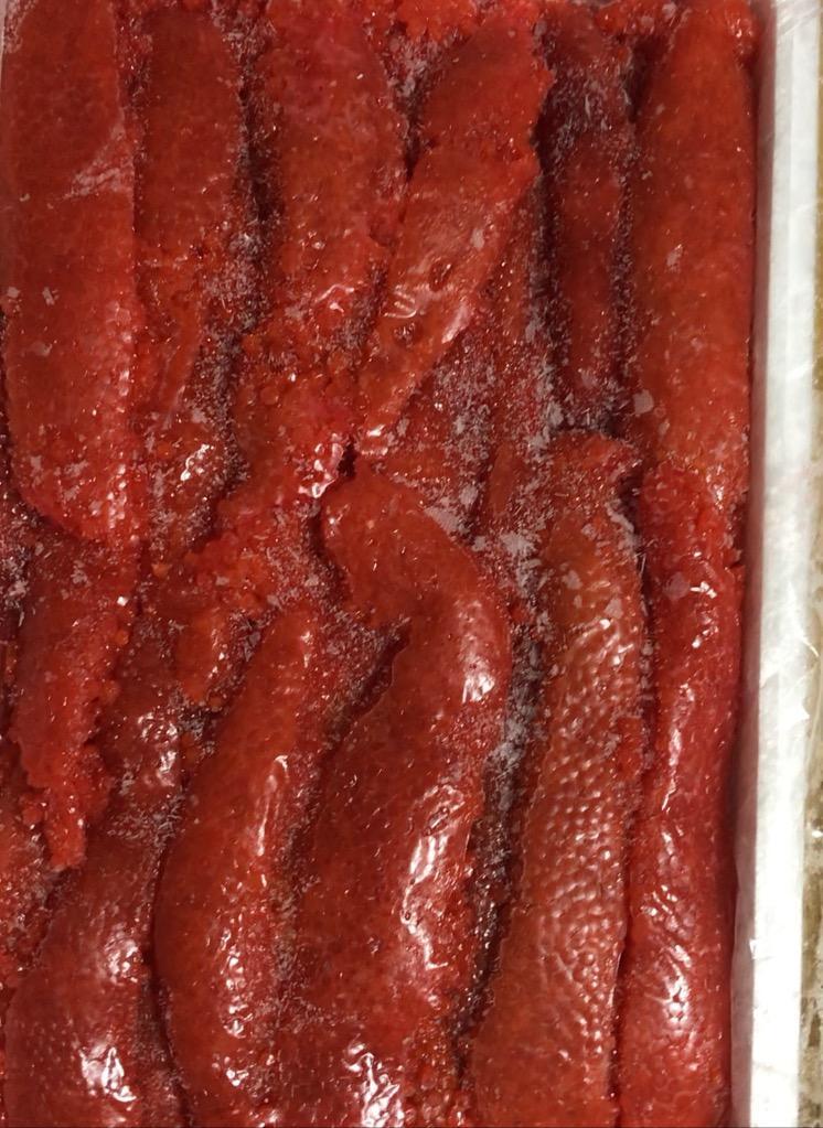 紅鮭筋子醤油漬け 2kg 特級選別 ３特 : os4-2kg : 仙台水産グループ