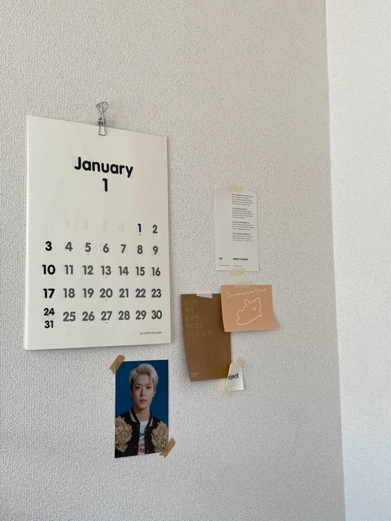 韓国雑貨 ［MMMG］2021 WALL CALENDAR A3［スケジュール帳