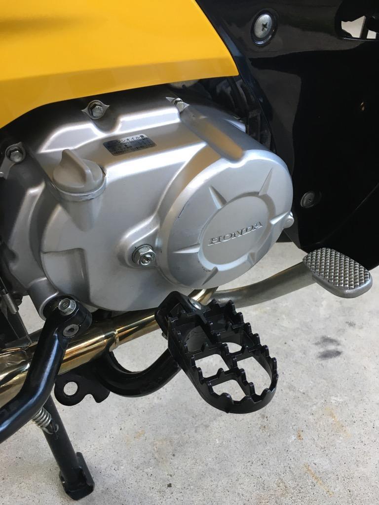 バイクステップ 汎用 ワイドフットペグ 左右2個セット 排泥性に優れたデザイン フットレスト :1151-000149:S.fields.inc -  通販 - Yahoo!ショッピング