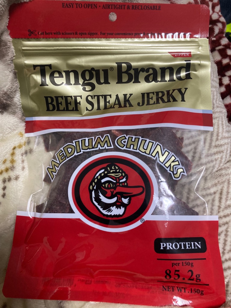 天狗 【在庫処分特価】テング ビーフジャーキー レギュラー 150g