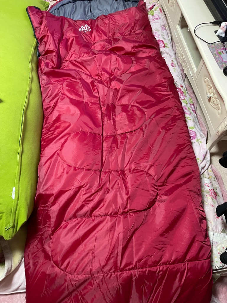 寝袋 冬用 最強 人工ダウン シュラフ ワイド 封筒型 最低温度 −30度
