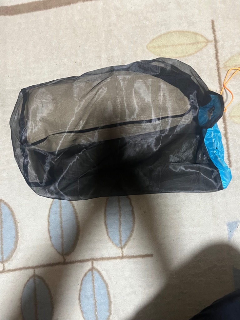 寝袋保管用バック 46×24 通気性 収納袋 メッシュ シュラフ