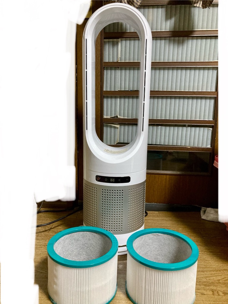 セラミックヒーター 速暖 省エネ 羽なし 足元 冷暖兼用 電気
