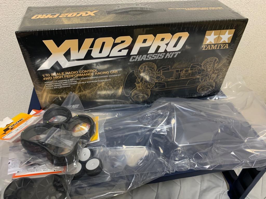 強化タミヤ・1/10RC XV-02 PRO シャーシキット　新品 田宮模型