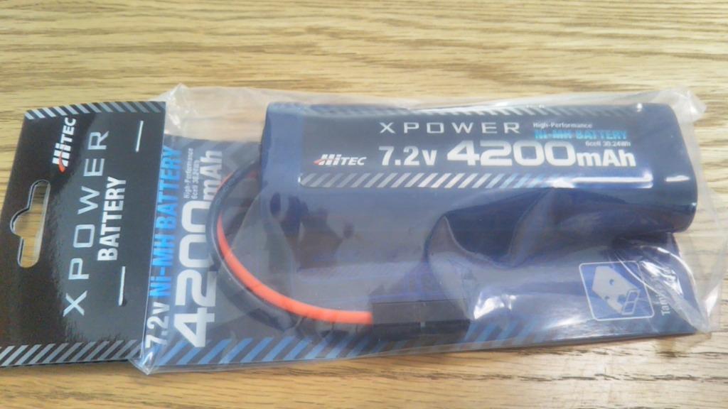 ハイテック Ni-MH 7.2V 4200mAh タミヤタイプ XPOWER Car用 Ni-MHバッテリー 日本正規品 XP4200-NT-B  電動ラジコン RCカー ニッケル水素 安全 安心 初心者向け :XP4200-NT:ホビープラウド 13時までの決済で平日は当日出荷 - 通販 -  Yahoo!ショッピング