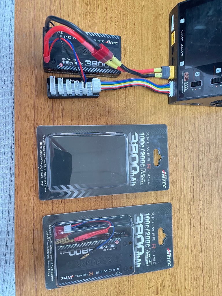 HiTEC ハイテック XPOWER R-SPEC Li-Po 7.4V 3800mAh 100C/200C