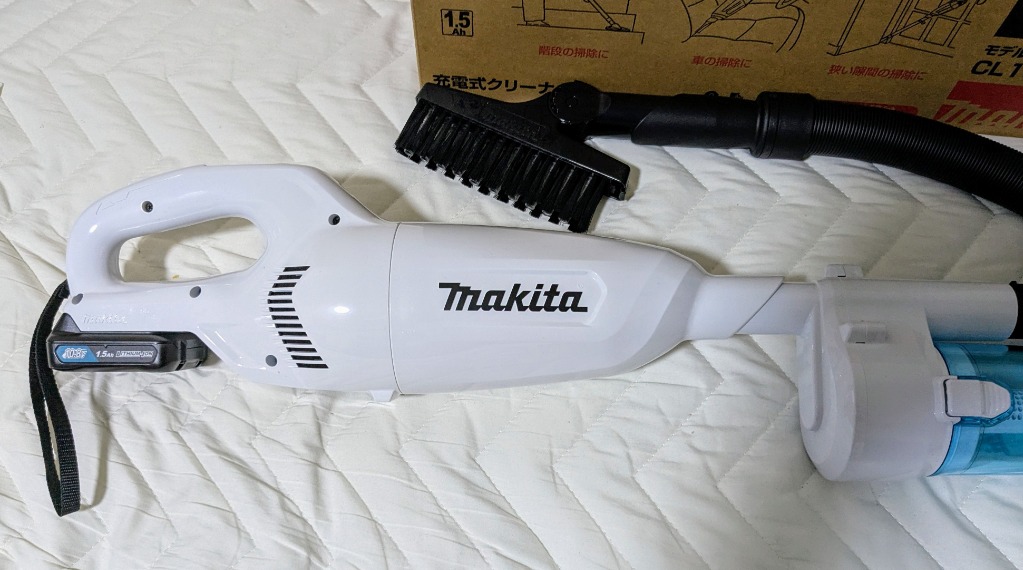 マキタ CL108FDSHW 充電式クリーナー(掃除機)(カプセル式+