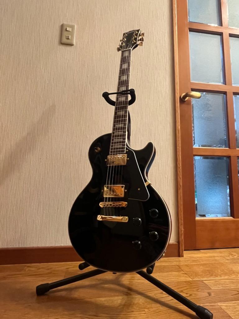 Burny バーニー SRLC55 Black レスポールカスタムタイプ エレキギター 