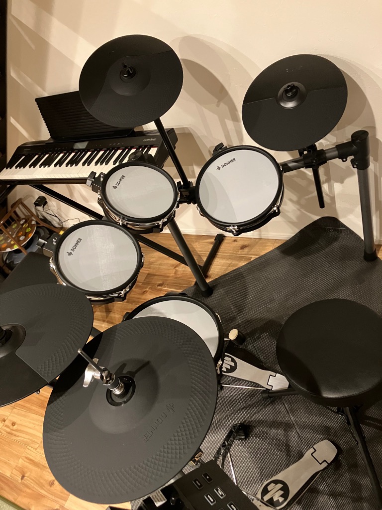 Donner ドナー Groove Ultra SC マット付き初心者セット 電子ドラム