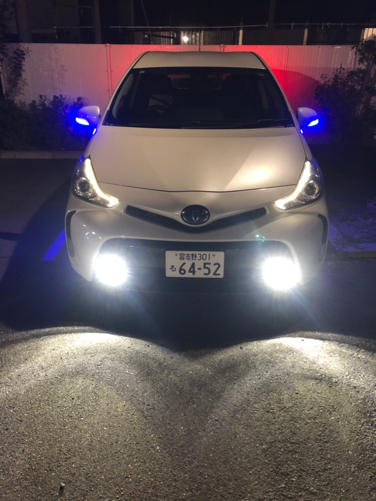 プリウス 40系 プリウスα シーケンシャル LED ウインカーミラー クリア