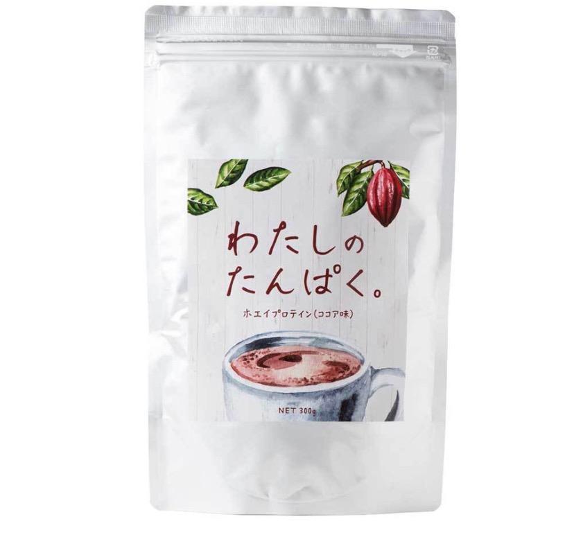 ホエイプロテイン 女性 ＼試しやすい 300g／ プロテイン 女性 初心者 プロテイン【わたしの たんぱく】プロテイン ホエイ 女性向け ココア味  :protein:カラダノミライ 自然通販 - 通販 - Yahoo!ショッピング