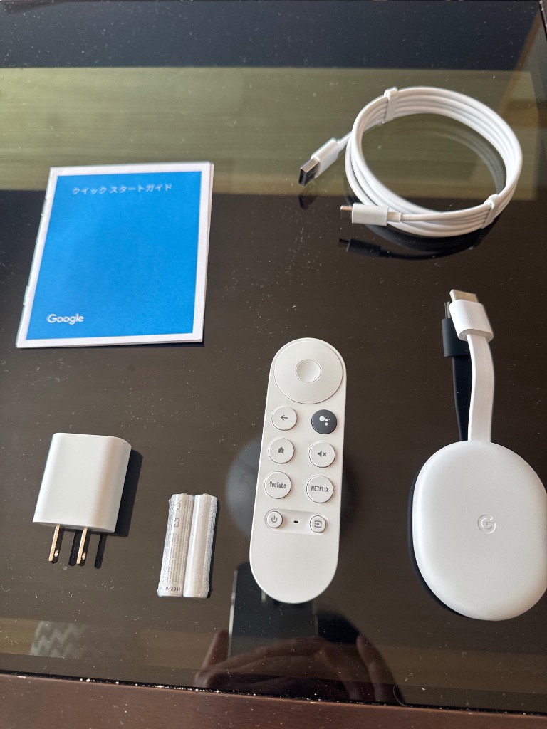 Chromecast クロームキャスト 4K GAO1919-JP クロームキャスト Google Chromecast with TV 4K グーグル