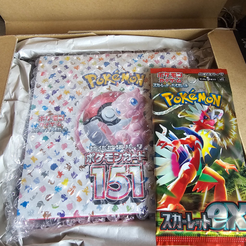ポケモンカードゲーム ポケモンカード151 BOX シュリンク付き 未