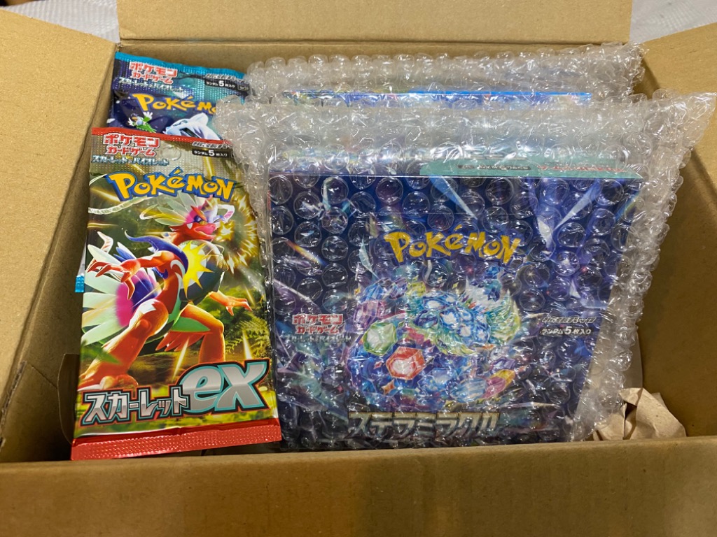 ポケモンカードゲーム ステラミラクル BOX ポケカ シュリンク