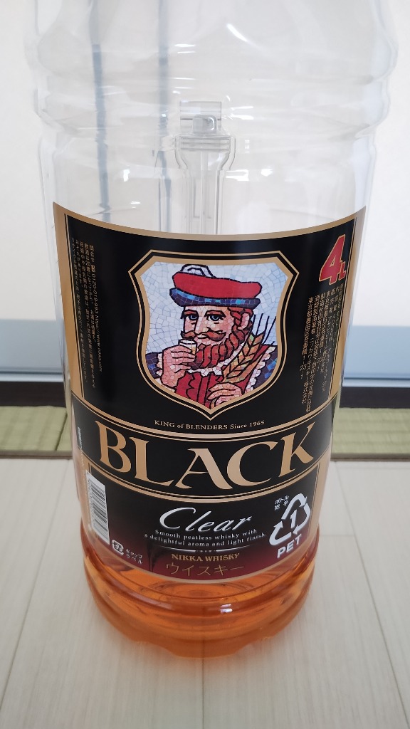 ブラックニッカ 全国送料無料 クリア 4L 37度 4000ml アサヒ ブラックニッカ 全国送料無料 クリア 4L 37度 4000ml アサヒ