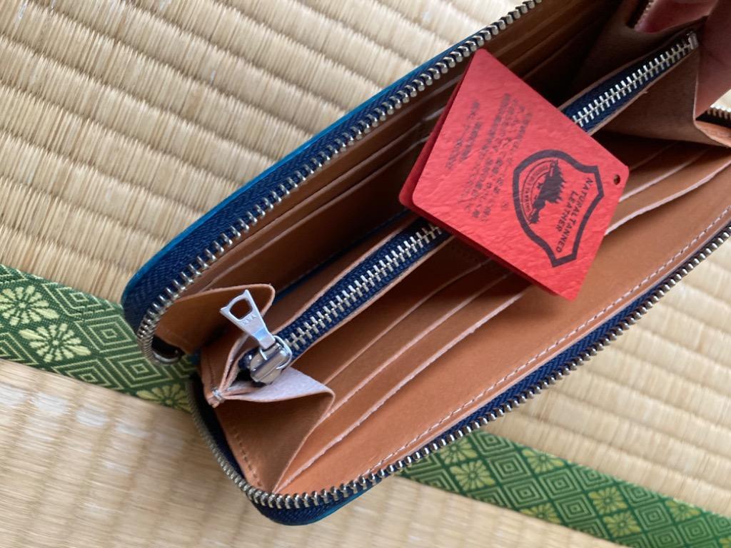 長財布 栃木レザー 革のダイヤモンド 新喜皮革 コードバン 馬革