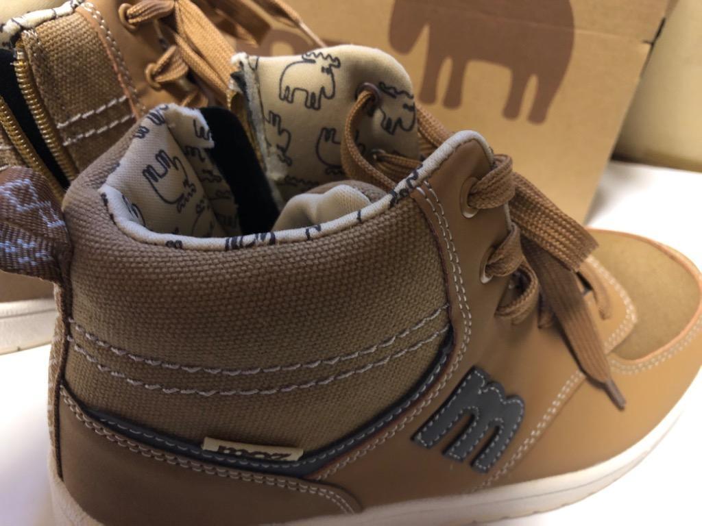 モズ moz モズ スニーカー レディース 撥水 防滑靴 軽量 ハイカット