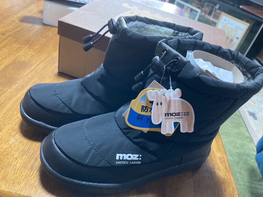 moz ブーツ レディース ミドル ショート 防水 防滑 軽量 モズ ムートン