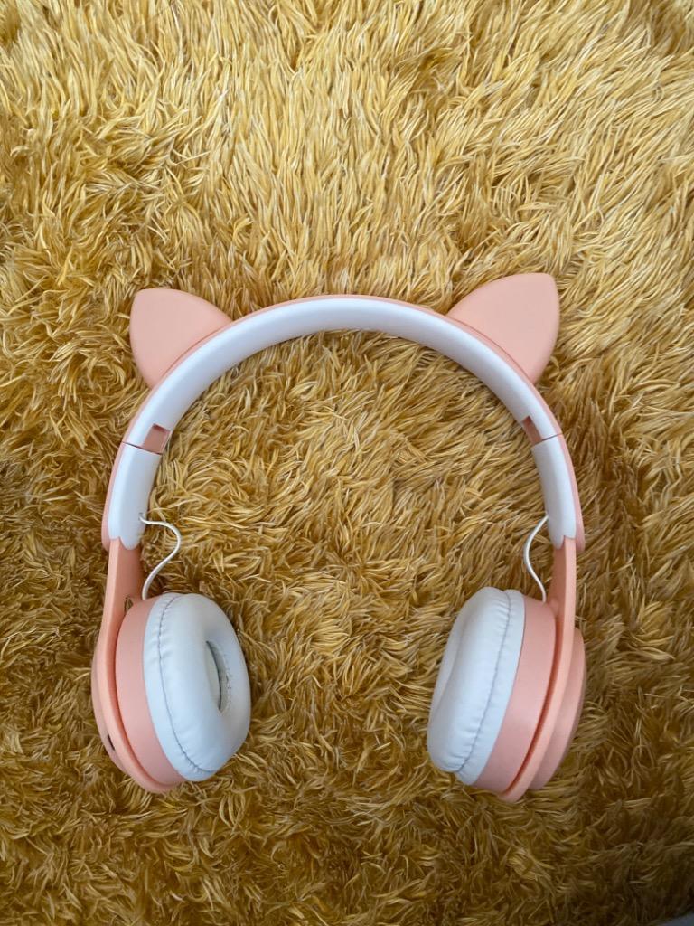 ヘッドホン 猫耳 ネコ耳 ワイヤレス ヘッドフォン Bluetooth ヘッドホン 猫耳 ネコ耳 ワイヤレス ヘッドフォン Bluetooth