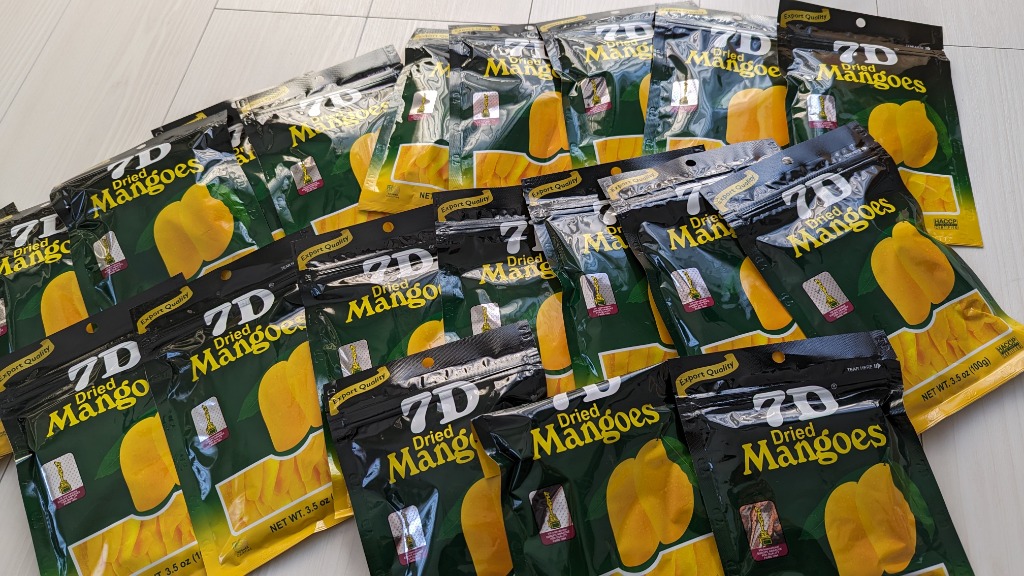 7Dドライマンゴー100g 10袋セット : Shopコスモス - 通販