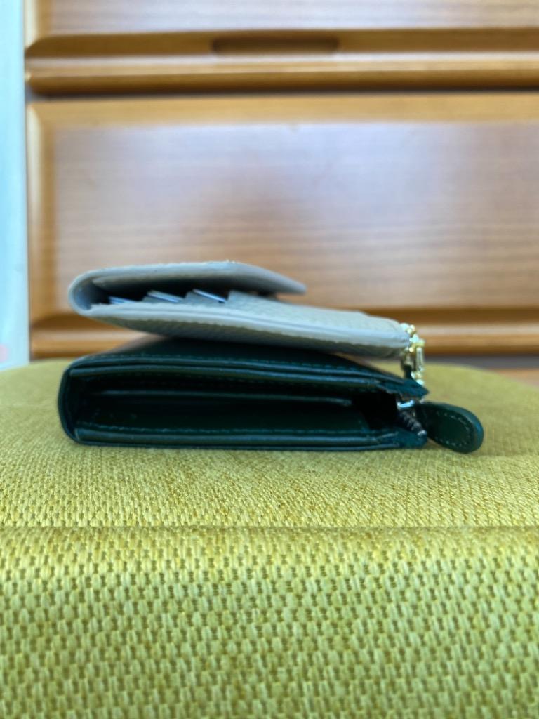 長財布 レディース 薄い 財布 かぶせ 使いやすい 大容量 小銭入れ ゴールド ファスナー ミニ財布 二つ折り :wallet-100270