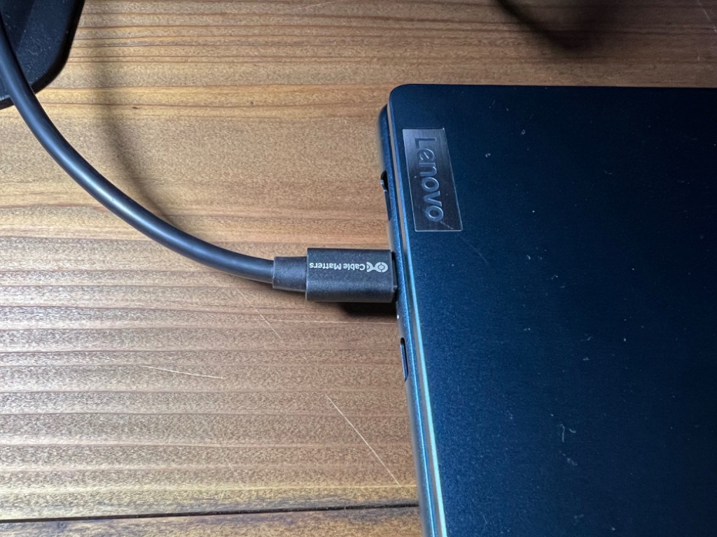 Intel Thunderbolt 認証取得Cable Matters Thunderbolt 4 ケーブル 0.8