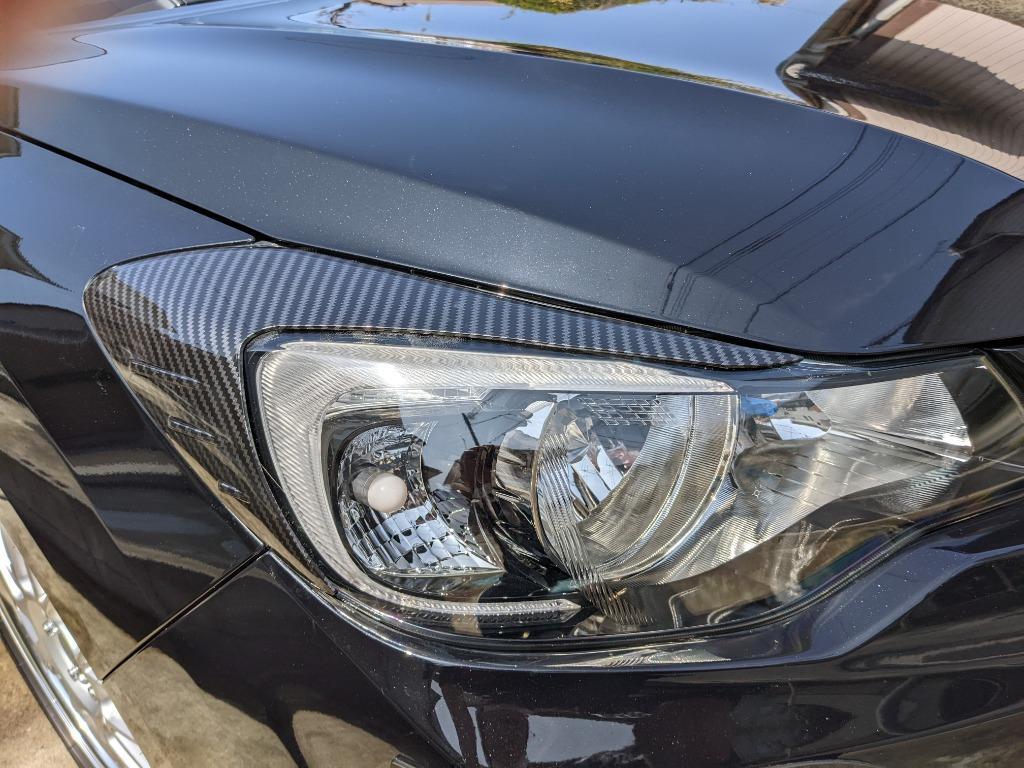 スバルXV インプレッサスポーツ GP アイライン カバー STI