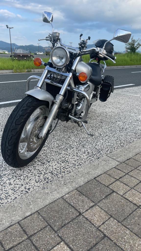 新品 Vツイン マグナ250 フロントバンパー エンジンガード