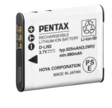 ペンタックス 【純正】PENTAX D-LI92 メーカー純正 バッテリー 送料